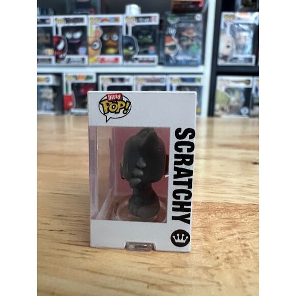 BITTY Scratchy Funko Pop #904 Simpsons Animation TV Television Show Disney Itchy - Picture 4 of 6